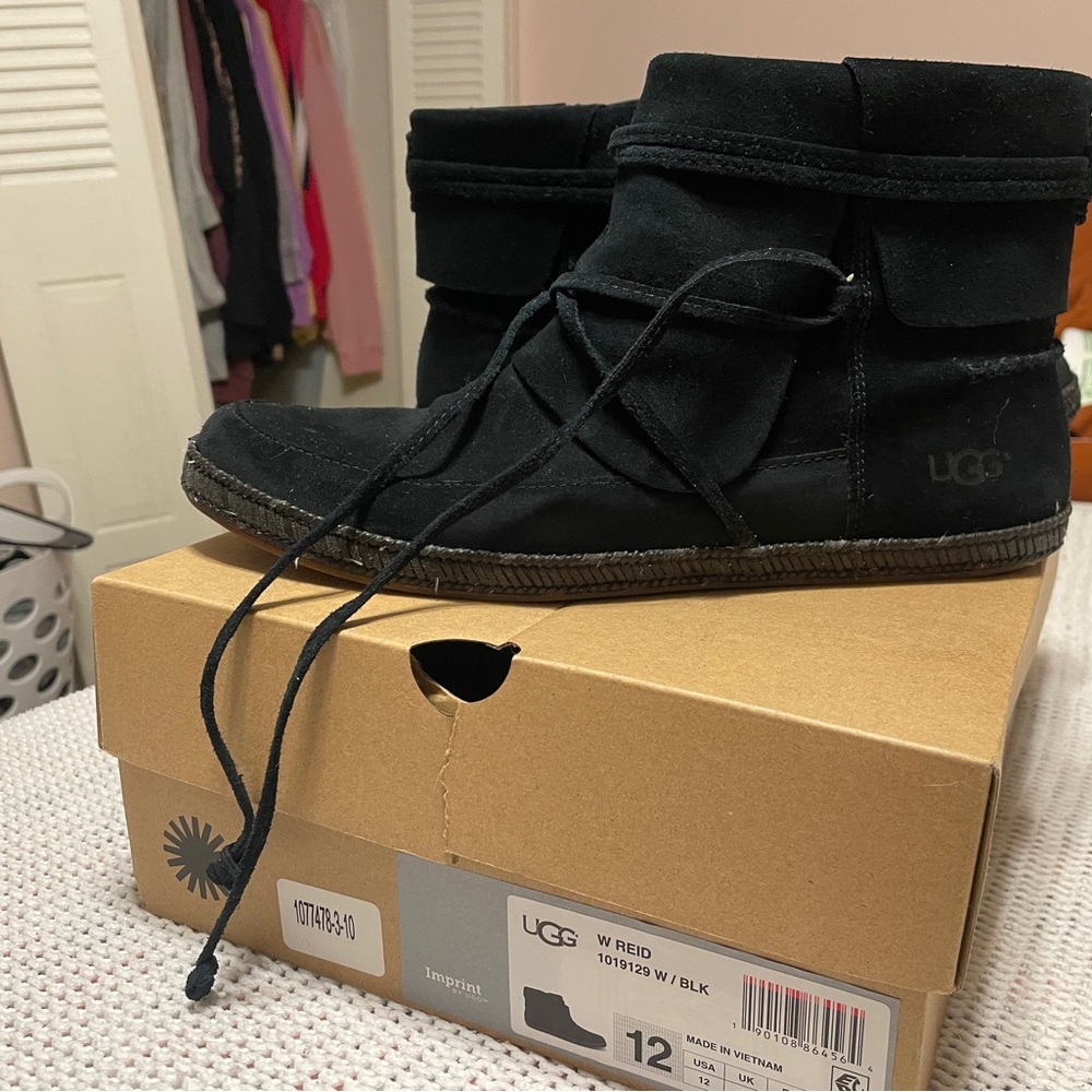 UGG Black W Reid Boots